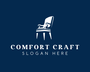 Upholstery - Chair Seat Upholstery logo design