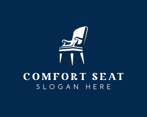 Chair Seat Upholstery logo design