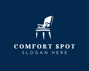 Seat - Chair Seat Upholstery logo design