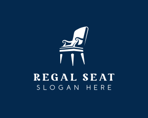 Chair Seat Upholstery logo design