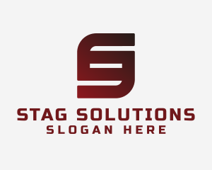 Modern Technology Letter S  logo design