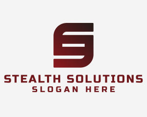 Modern Technology Letter S  logo design