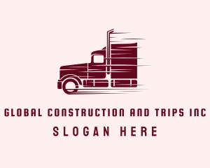 Trailer - Express Truck Logistics logo design