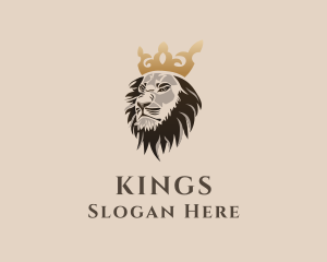 Royal Lion King logo design