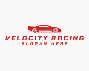 Sports Car Driving logo design