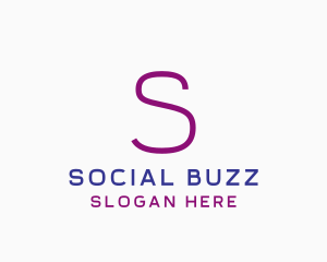 Modern Social Media logo design