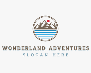 Mountain Peak Adventure logo design