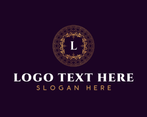 Elegant Luxury Ornament logo design