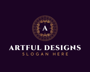 Elegant Luxury Ornament logo design