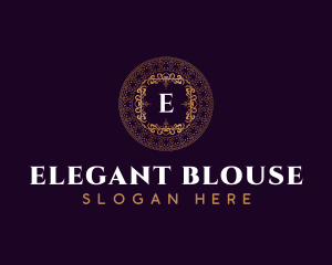 Elegant Luxury Ornament logo design