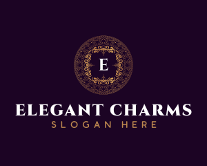 Elegant Luxury Ornament logo design