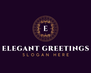 Elegant Luxury Ornament logo design