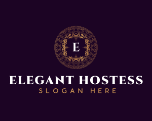 Elegant Luxury Ornament logo design