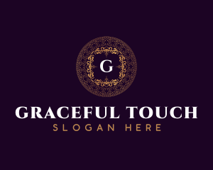 Elegant Luxury Ornament logo design