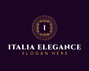 Elegant Luxury Ornament logo design