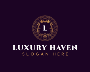 Elegant Luxury Ornament logo design