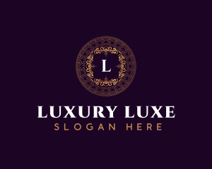 Elegant Luxury Ornament logo design