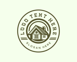 Contractor - Cabin House Property logo design