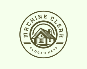 Contractor - Cabin House Property logo design