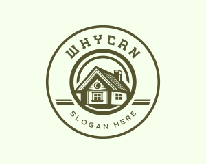 Contractor - Cabin House Property logo design