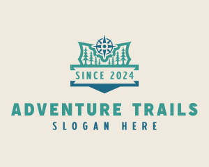 Travel Hiking Adventure logo design