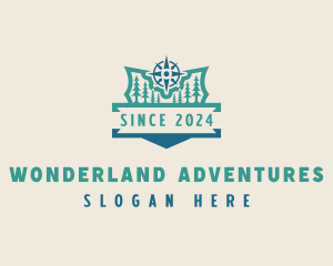 Travel Hiking Adventure logo design