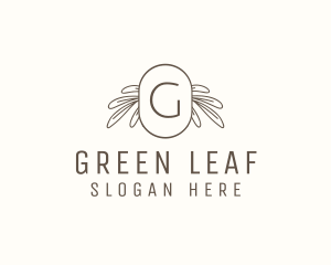 Organic Floral Wellness Spa logo design