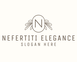 Organic Floral Wellness Spa logo design