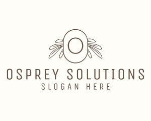 Organic Floral Wellness Spa logo design