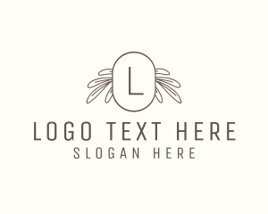 Event Styling - Organic Floral Wellness Spa logo design