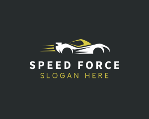 Fast Sports Car Vehicle logo design