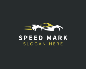 Fast Sports Car Vehicle logo design