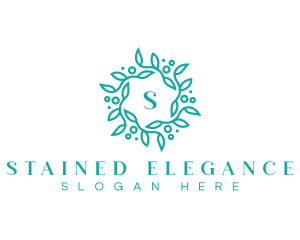 Elegant Wreath Lettermark logo design