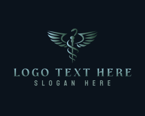 Wings - Medical Health Pharmacy logo design