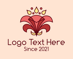 Floristry - Ornamental Hibiscus Flower logo design