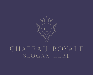 Royal Castle Shield logo design