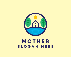 Housing - Sun Lake House logo design