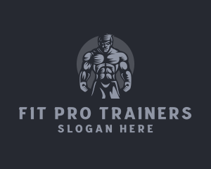 Gym Fitness Trainer logo design