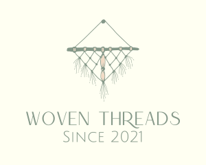 Woven - Woven Wall Hanging Macrame logo design