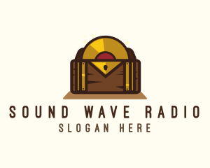 Radio Station - Music Treasure Chest logo design