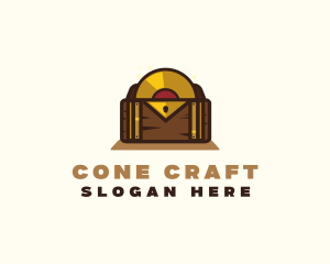 Music Treasure Chest logo design