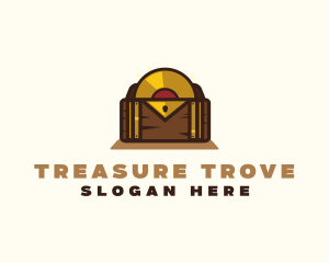 Music Treasure Chest logo design