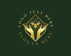 Zen - Spa Lotus Wellness logo design