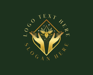 Yoga Studio - Spa Lotus Wellness logo design