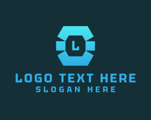 Gradient - Digital Tech Company logo design