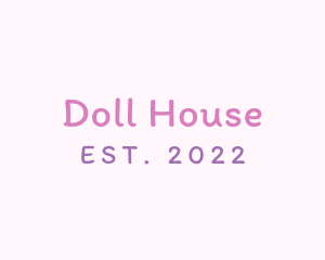 Doll - Girly Children’s Handwriting logo design