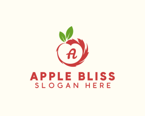 Apple Fruit Farm logo design