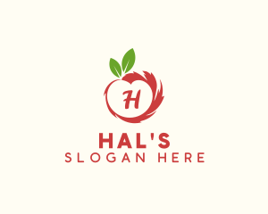 Healthy Diet - Apple Fruit Farm logo design
