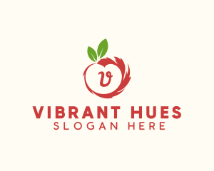 Apple Fruit Farm logo design