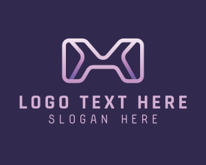 Monogram - Cyber Tech Company logo design